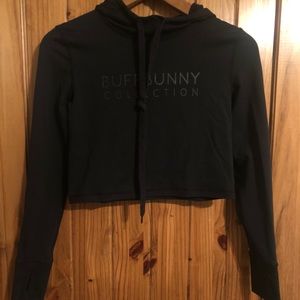 Buffbunny cropped hoodie / athletic top